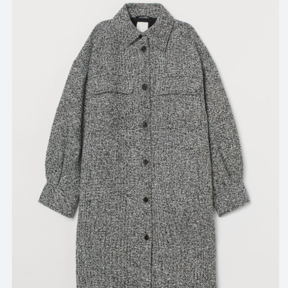 H&M Long Shirt Jacket